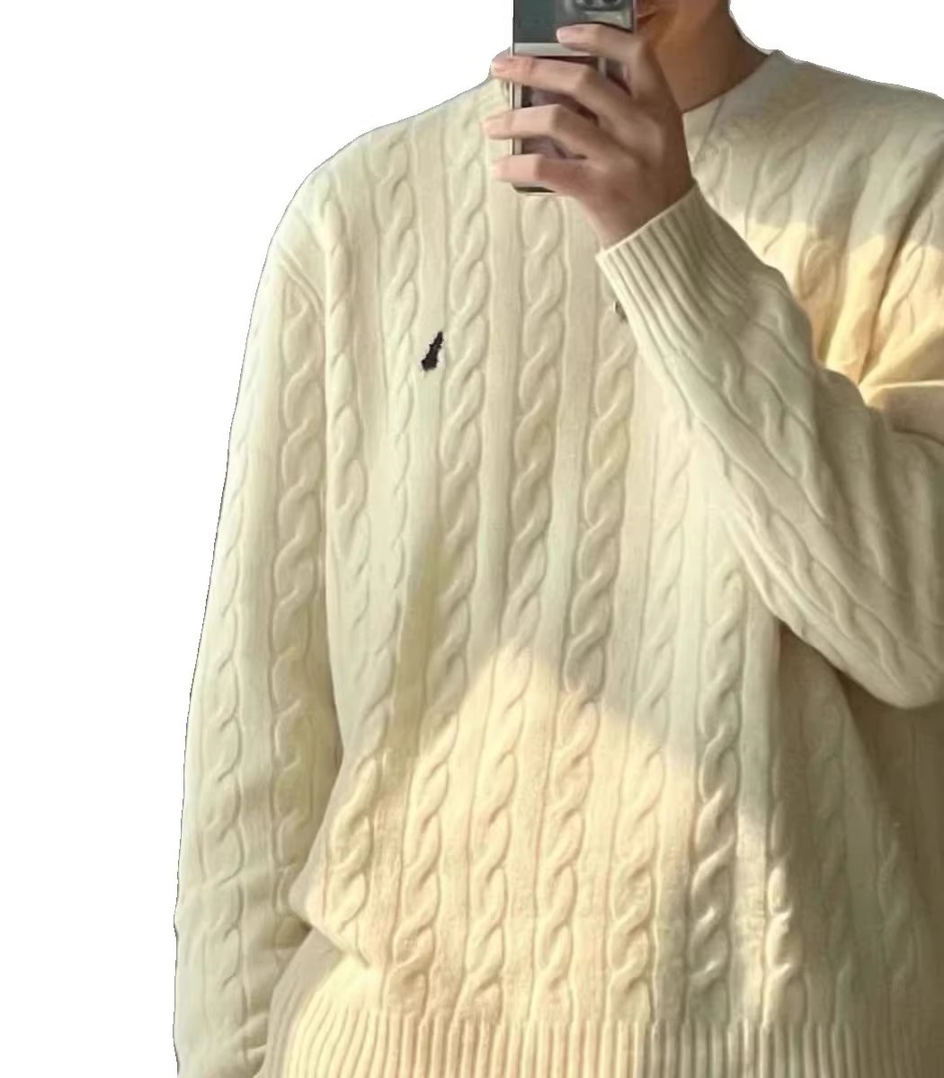 Men's Sweaters Designer Sweater Men Designer Quarter Zip Jumper Pullover Long Sleeve Casual Zipper Polo Sweater Mens Jumpers Knitted Sweater Wo