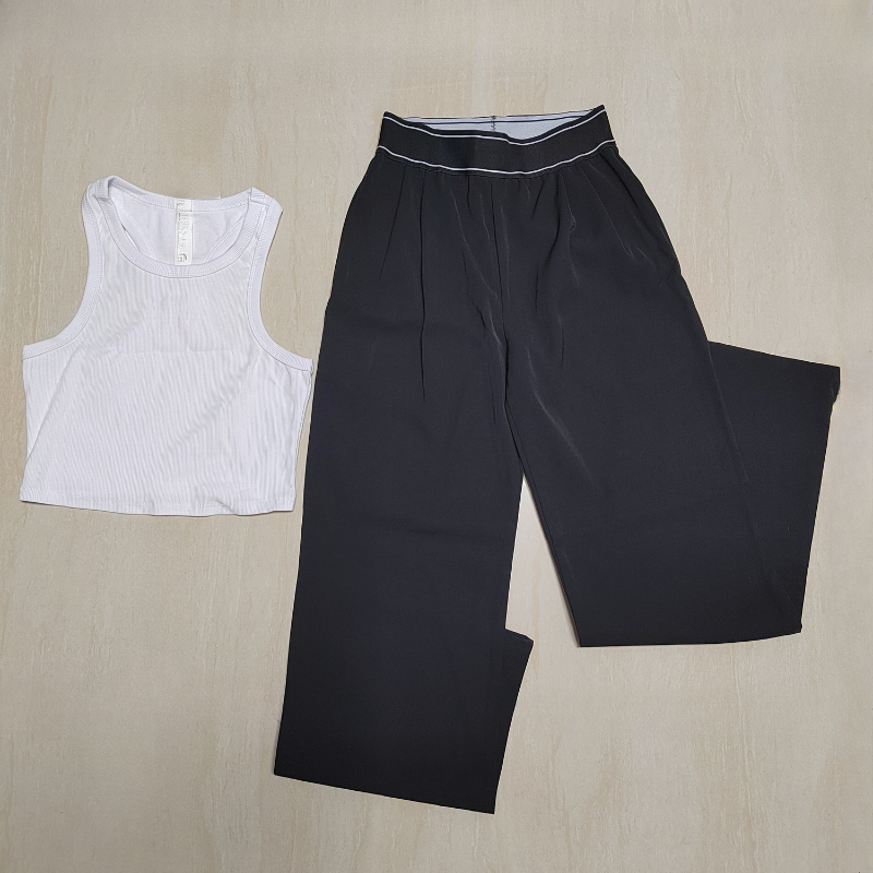 Designer Vest Yoga Bra Tank Tops Suit Up Pants Womans Ribbed Cropped Workout Sports Vest Knitted Casual Sleeveless Fitness Running SweatTops