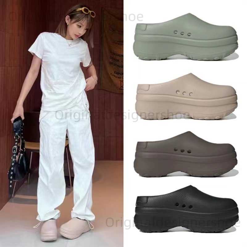 EVA Chef Shoes Thick Sole Clogs 2024 New Height Increasing Outdoor Mens Winter Shoes Womens Nurse Shoes Soft Sole Slippers T250617