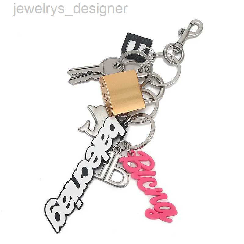 Designer keychains Keychains Lanyards European and American keychains and lock bag decorations Y240826SNBN