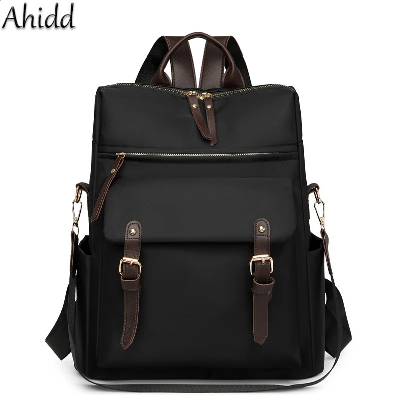 School Backpack Kids Casual Back Pack Women Lightweight Nylon Waterproof College Daypack High Capacity Bag For Girls Classic Spine Travel Bags 25061