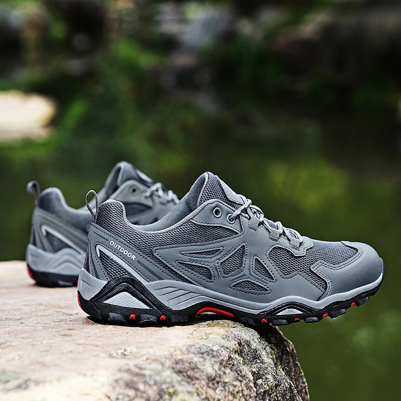 Comfortable Casual Summer Fashion Versatile Mesh Hiking Shoes Plus Size Couple Shoes Breathable Mesh Shoes High Quality 250614