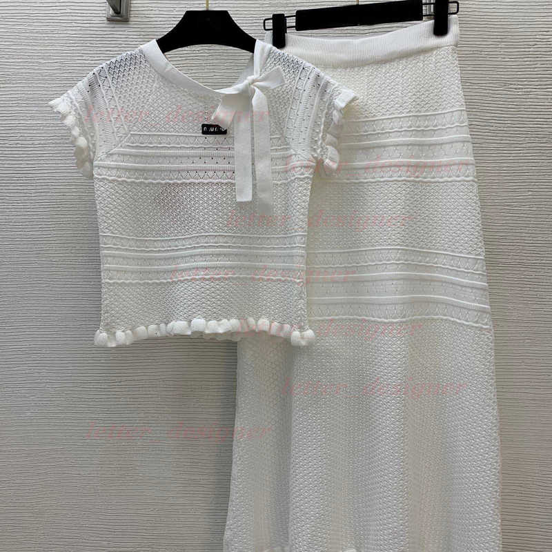 Luxury Designer womens Two Piece Dress 2025 Summer Niche Cool Style Strap Dress Two-Piece Set Vacation Fashion Suit for Women