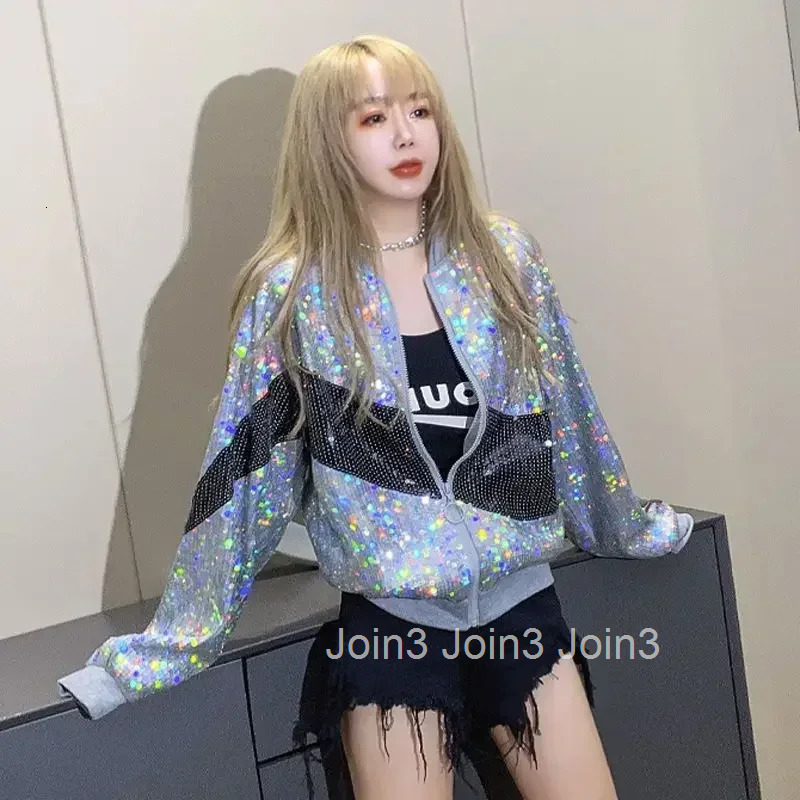 Baseball Coat Woman Loose Korean Style Zip-up Bomber Jacket for Women High Quality New Products Offer 2025 Trend Casual