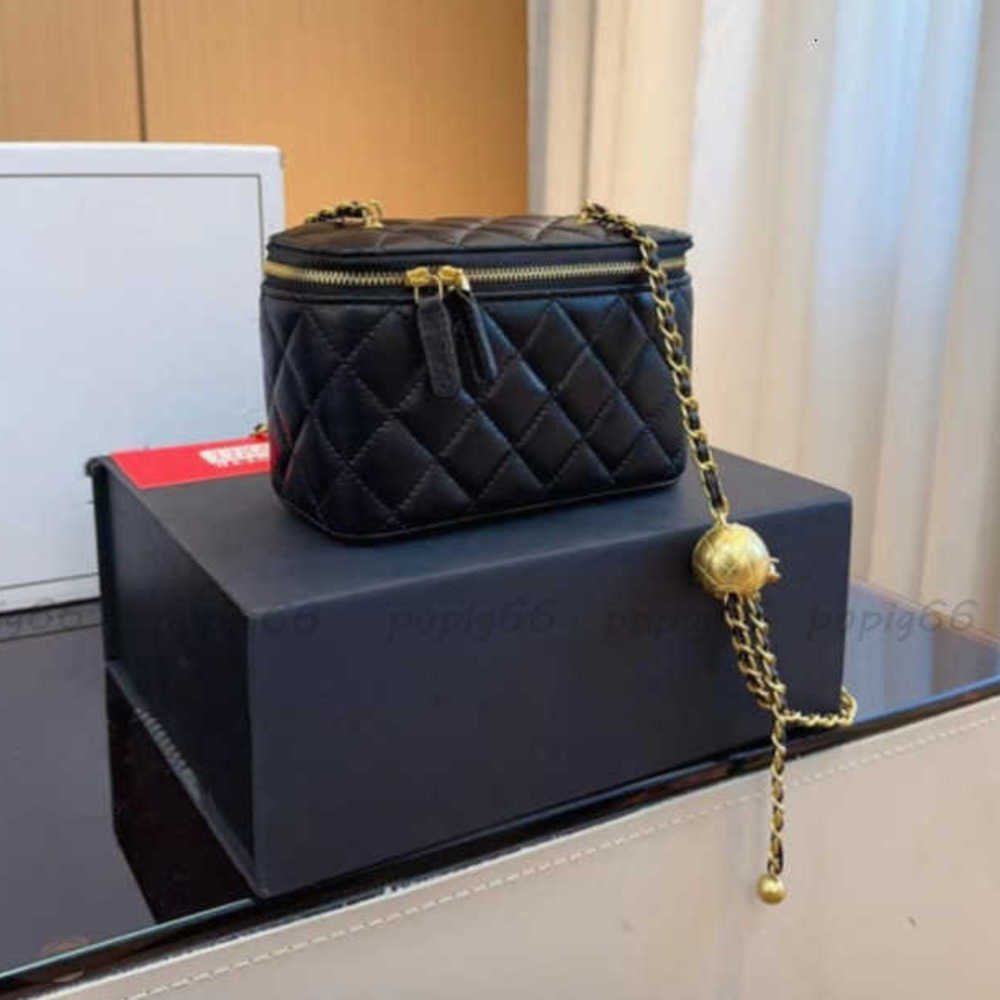 Cosmetic Bags Cases New Golden Ball Style Cosmetic Bags Totes bag Women Designer Handbags Makeup Box Toiletry Toiletries Pouch Storage Cosmetic-Nice