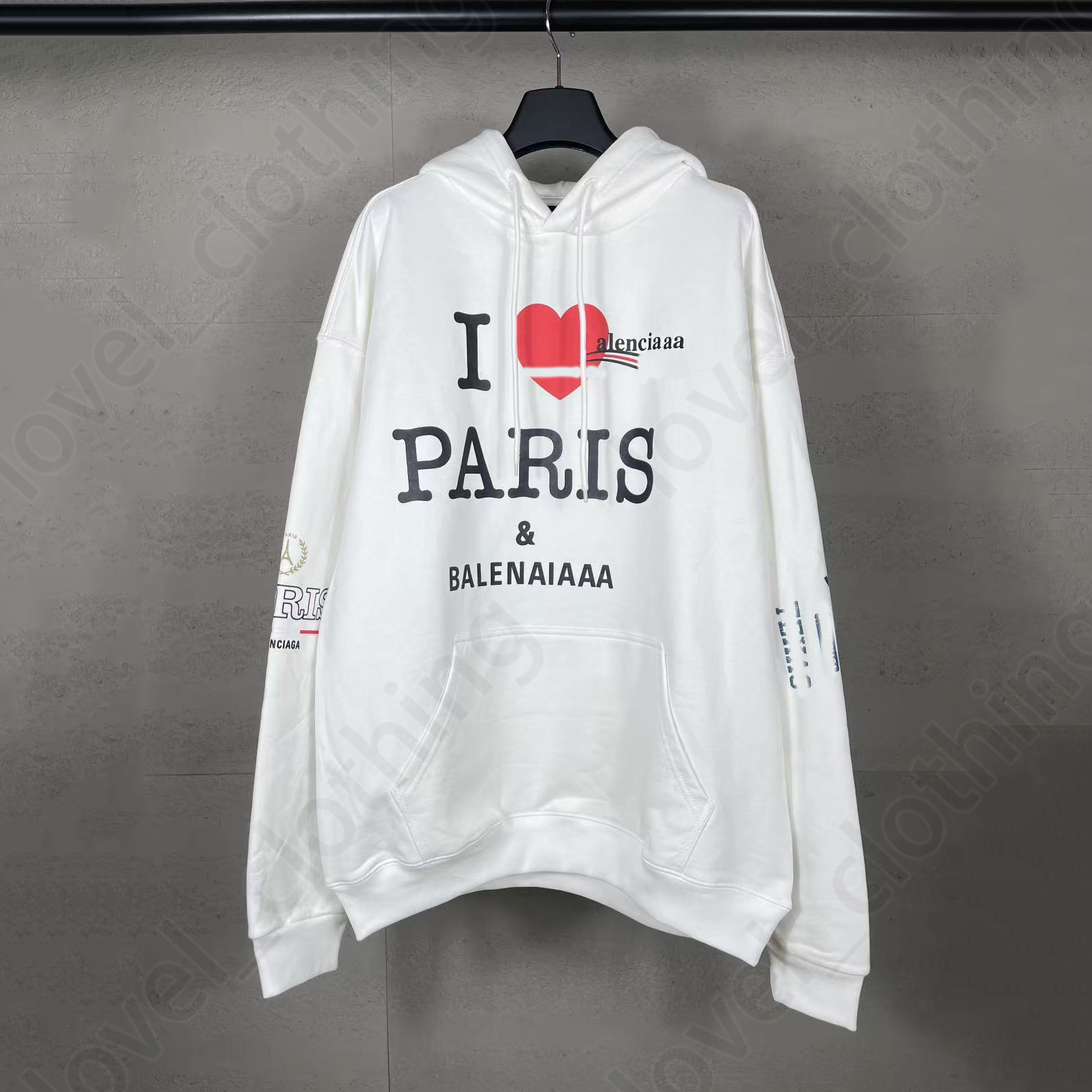 balenchiaga hoodie Designer hoodie hoodies mens designer jumper sweater sweatshirt women sweaters jumpers for men cotton pullover embroidery letter