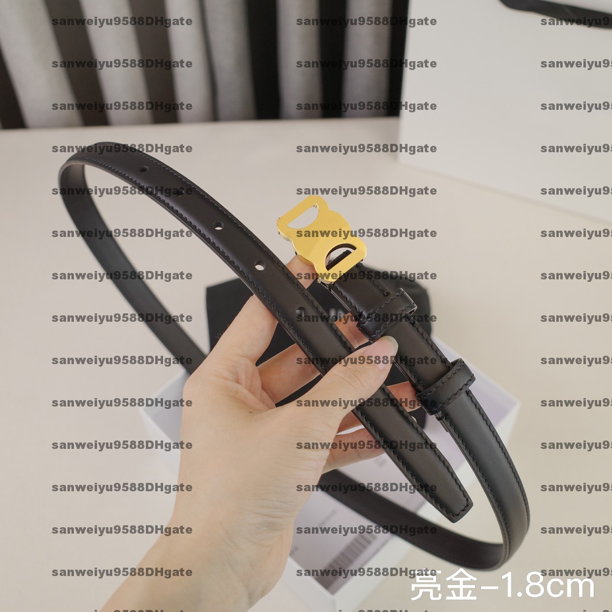 Fashion Designer Genuine Leather Belts For Womens Mens Casual Waistband Womens Gold Smooth Buckle Cowskin Belt Ladies Genuine belt-image-860724089