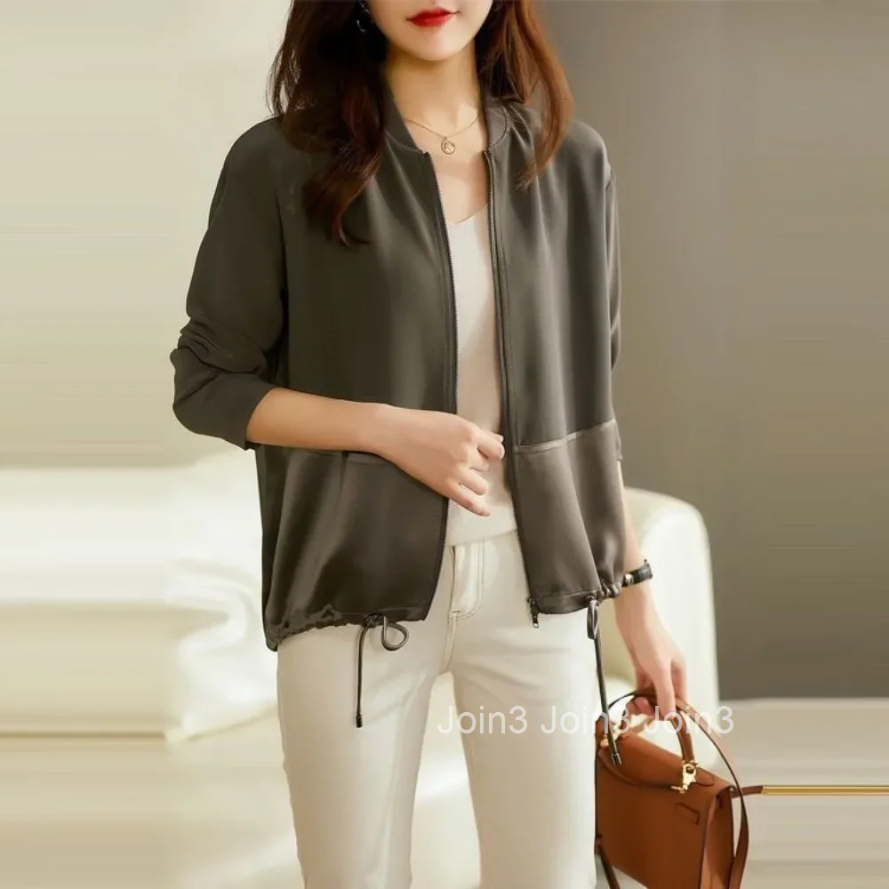 Spring Autumn Short Female Baseball Coats Loose Deals Clothing Promotion 2025 Trend Womens PU Leather Bomber Jackets