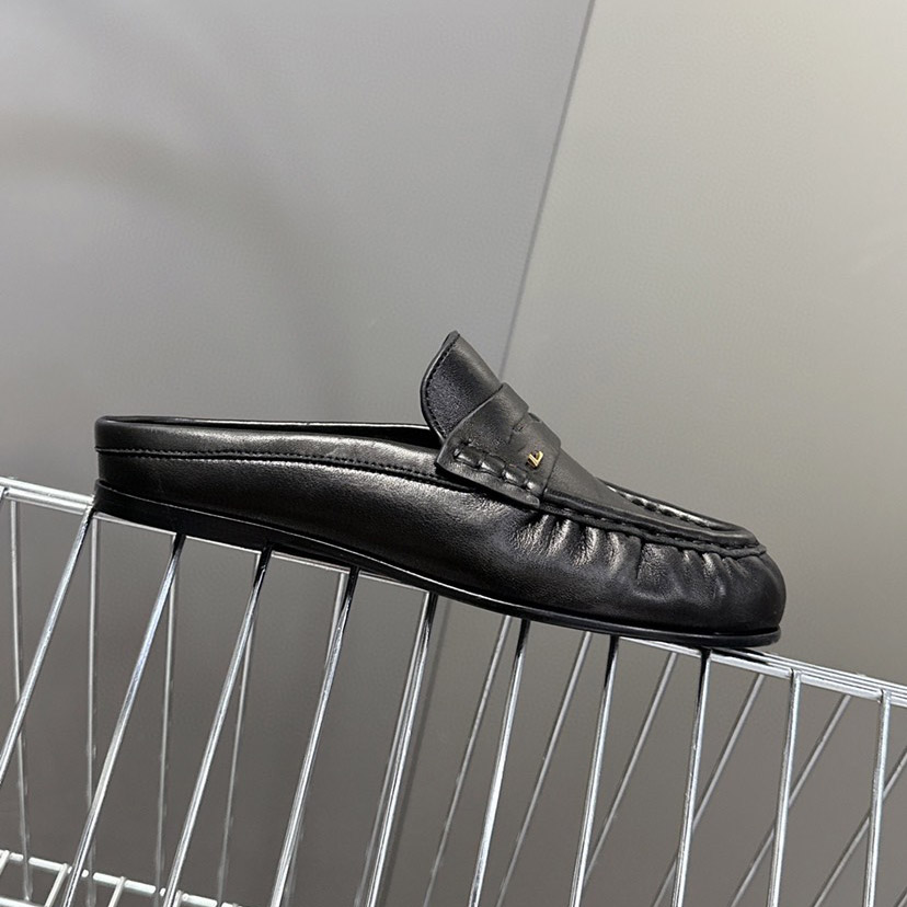 designer slippers slides cowhide leather black slippers with leather upper breathable design flat sliders for women mens premium shoes 2500615