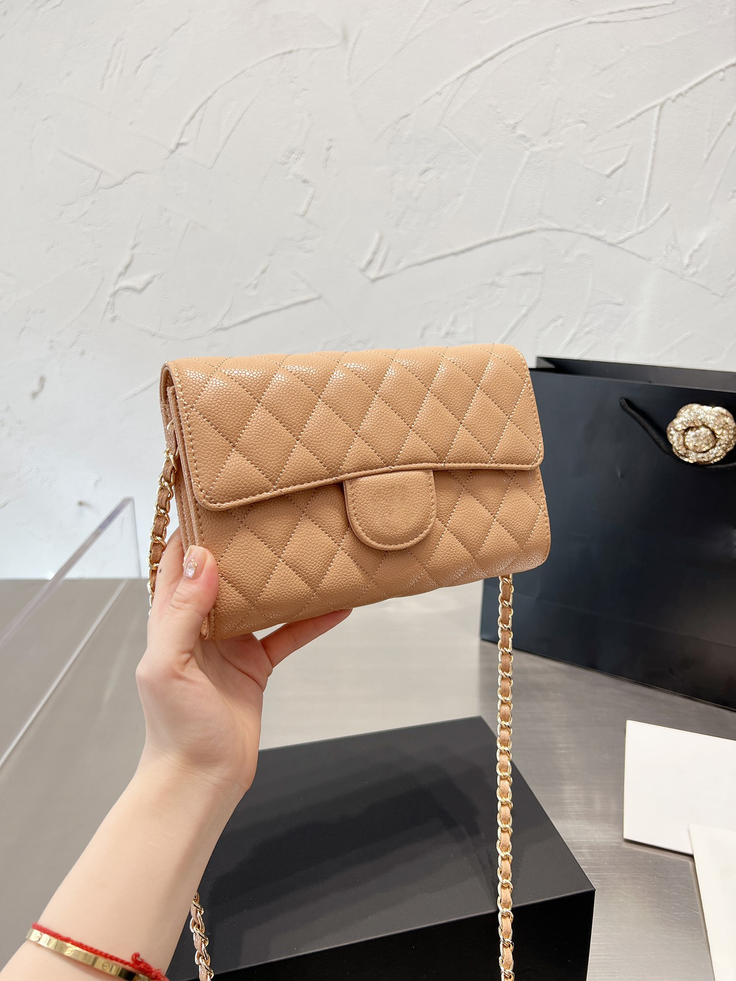 Fashion Marmont Femmes Luxurys Designers Sacs Nouveaux sacs à main en cuir réel Chaîne Cosmetic Messager Shopping Sac Sac Totes Lady Wallet Purse