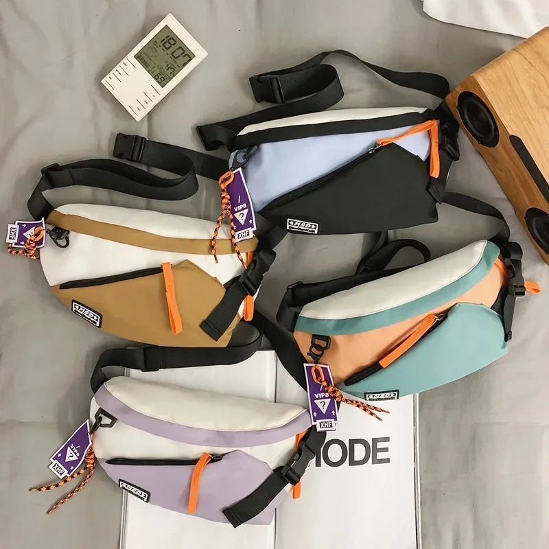 Chest Rig Bag Women Fanny Pack Streetwear Chest Bags Multi-function Unisex Nylon Hip Hop Waist Bag Phone Pocket Fanny Pack Men 250618