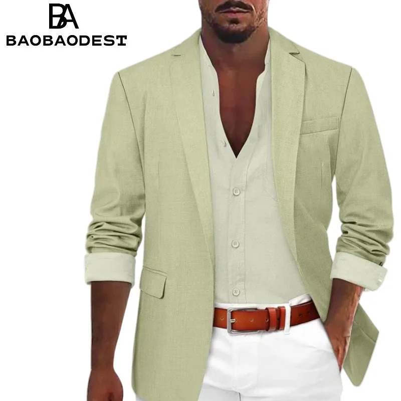 Wedding Suits for Men SuitWedding Birthday Striped Solid ColorLong Sleeve Spring Autumn Suit Top Coat Fashion Casual Comfortable 250616