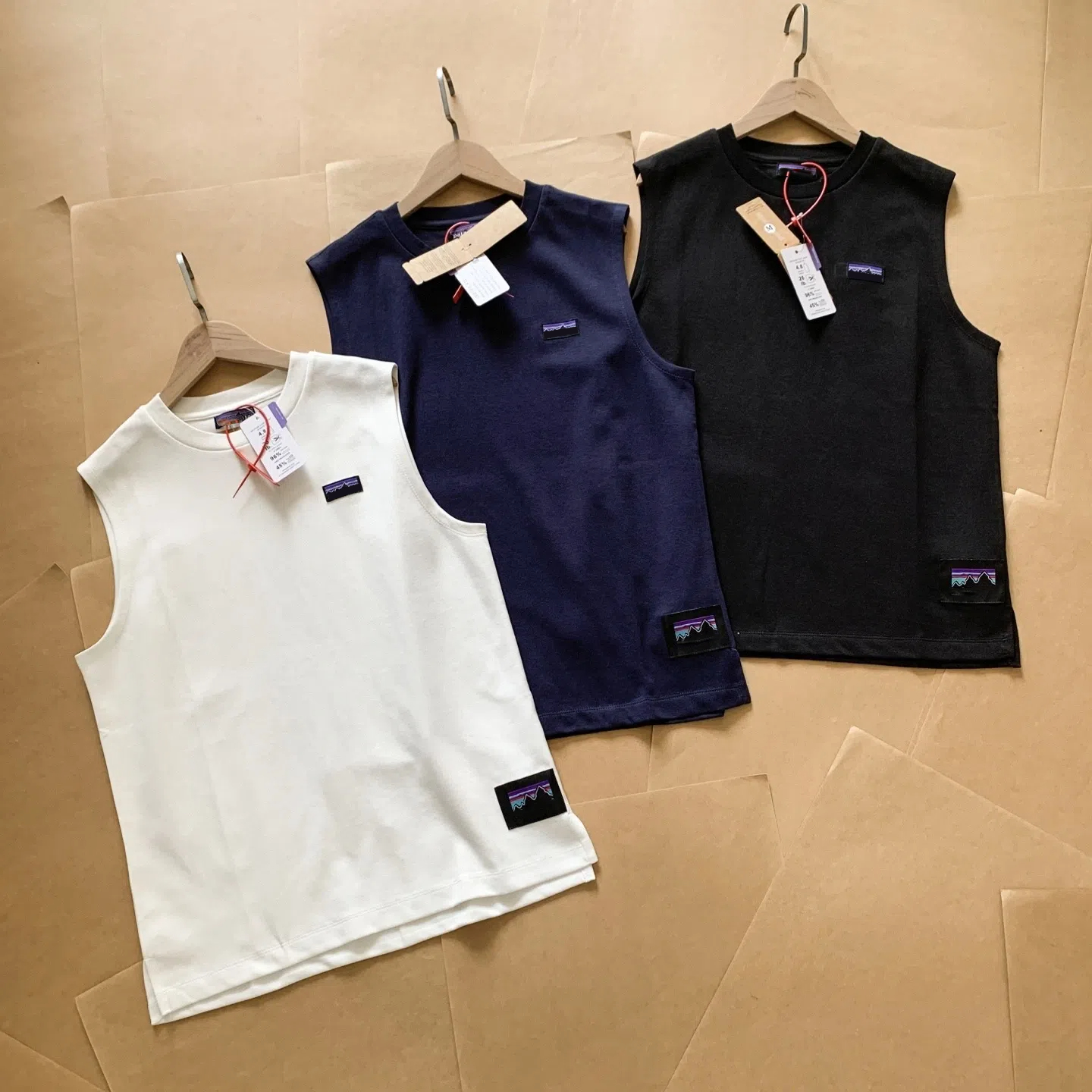 Men&#039;s Tank Tops Designer Summer Sleeveless T-Shirt Loose Solid-Color Waistcoat Sports Fitness Undershirt Mens Womens Vest-image-1062490650