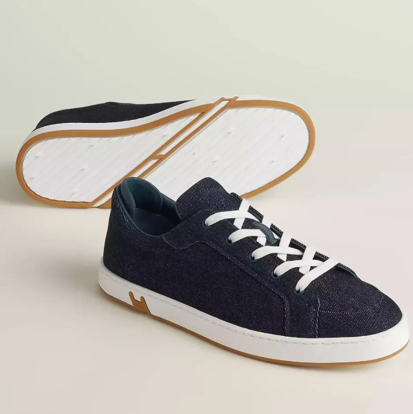 Luxury Designer Brand 25S/S Men Sneaker Shoes Suede Leather Round Toe Trainers High Quality Man Casual Comfort Outdoor Skateboard Walking