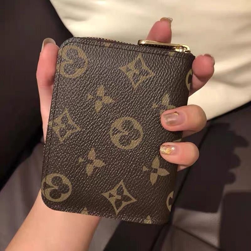 Luxurys Designers Wallet Fashion Bags Card Holder Carry Around Women Money Cards Coins Bag Men Leather Purse Long Business Wallets