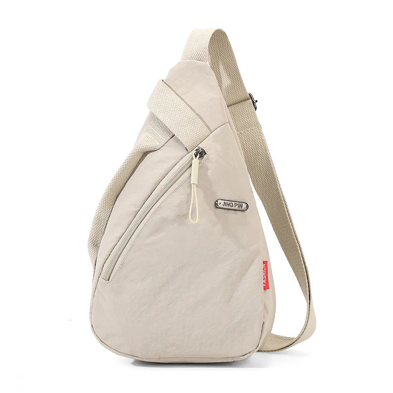 Nylon Zipper 2025 Selling Waist Packs Solid Color Versatile Casual Chest Bag Soft Neutral Style er Crossbody Bag 250618