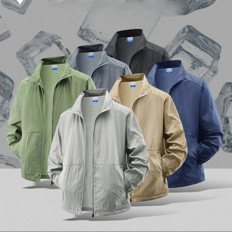 Summer Mens Outdoor Waterproof Jacket Plus 6XL Windbreaker Rain Coat Breathable Fishing Camping Tactical Jackets Male Clothing 250616