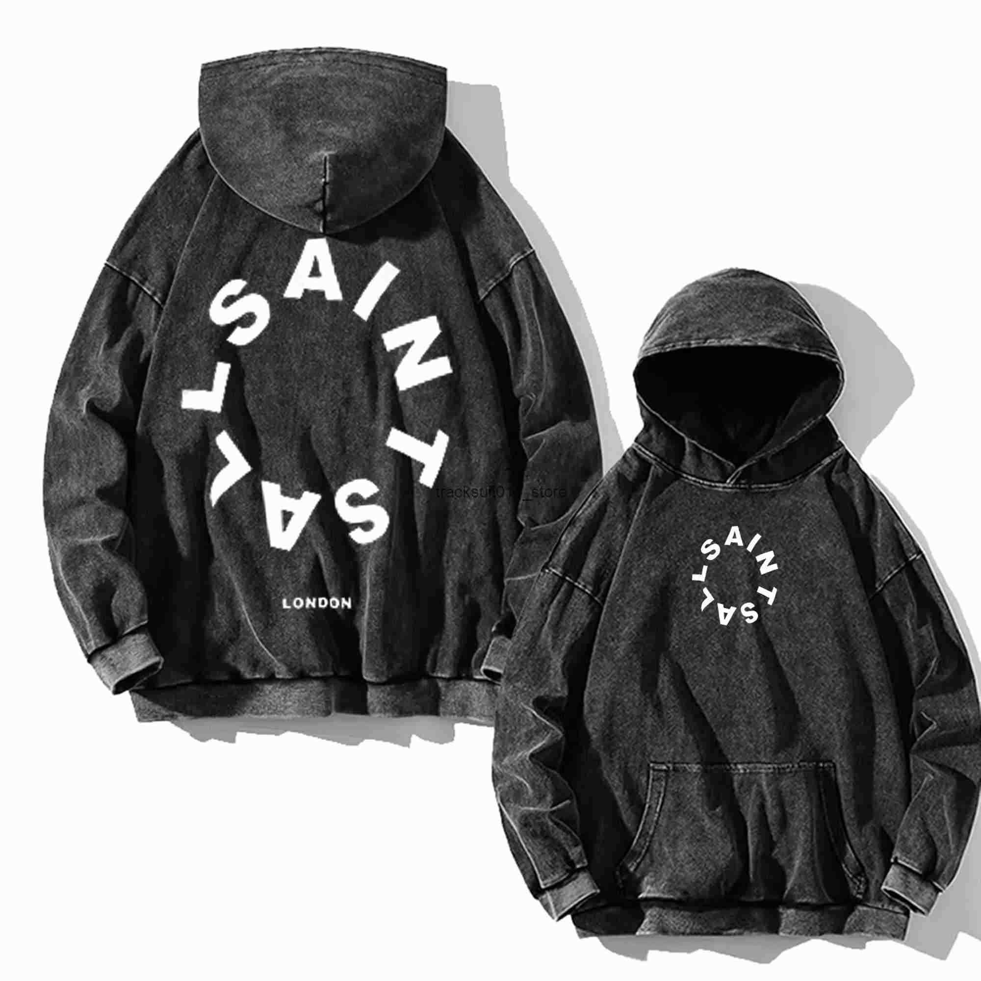Mens Hoodies Sweatshirts Fashion womens wash hoodie loose classic tter graphic printing sports mens shirt Coup all saint top H241012 Q250618