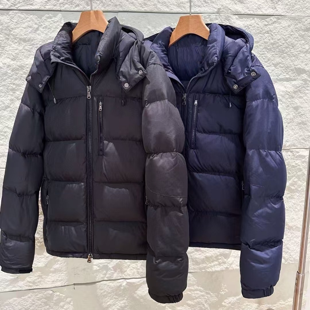 designer puffer jacket Men Winter Down Jacket Fashion Brand Warm Hooded Coat Duck Padded Down Coat Male Outwear winterjacke Parka Doudoune Windbreak