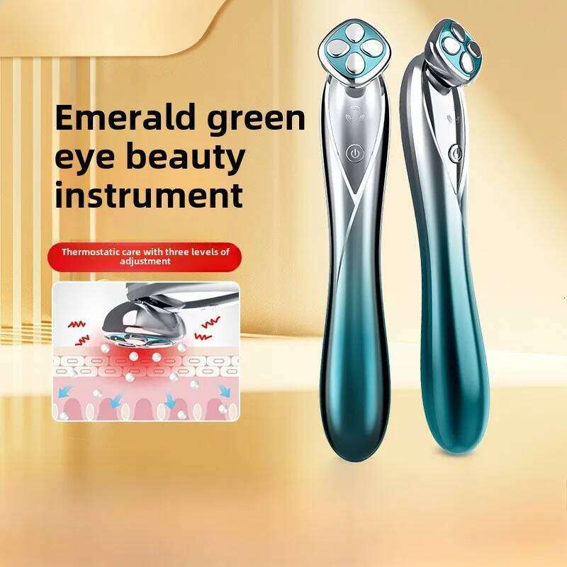 Hot compress home beauty device, mini portable lifting and firming eye cream introduction device