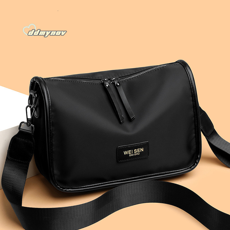 2024 Hot-Selling High-End Nylon Fabric Fashion Versatile Handbag Women's Shoulder Crossbody Bag ddmynov