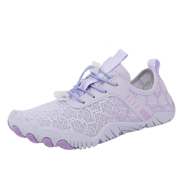 Women Men Aqua Shoes Upstream Wading Water Sneakers Quick Dry Beach Barefoot Outdoor Upstream Wading Water Sports Swimming Shoes 250613