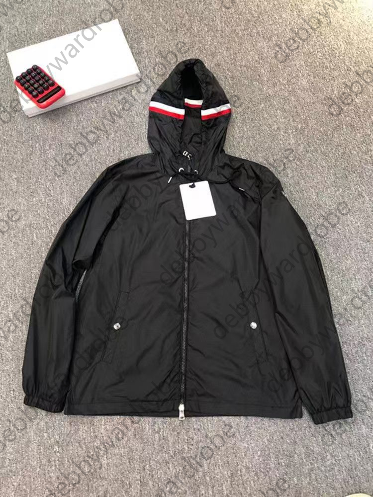 mens designer jacket designer windbreaker mens coat Spring Autumn NFC Jacket Zipper Hooded Mens Raincoat Outerwear coats jacket jacket men windbreak