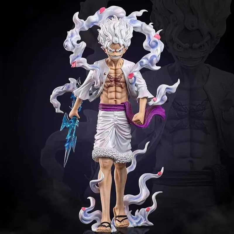 23cm One Piece Anime Pop Monkey D Action Figure Anniversary Model Gear 5 Nika Luffy Pvc Statue Doll Collection Toys Gift W251224 C260309-image-1096836721