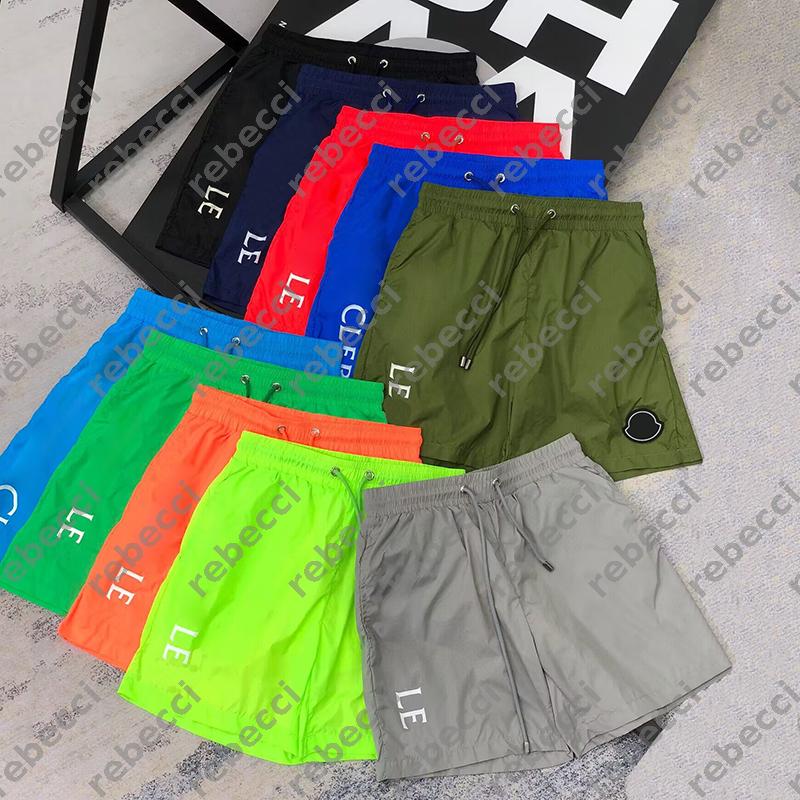 designer Couple beach shorts summer colorful quick drying mens swim short trunks pants thin lining anti awkward casual pants casual womens shorts M-