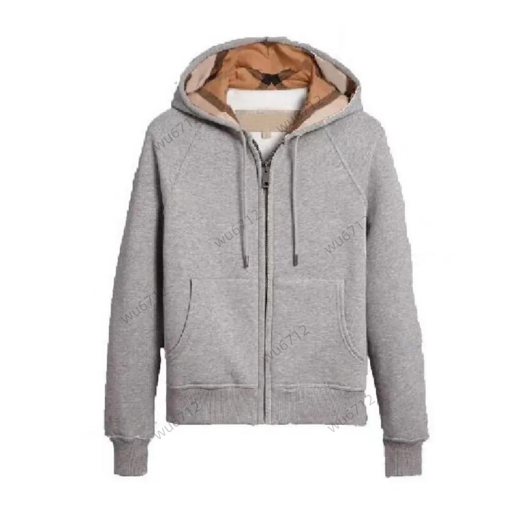 Designers High Quality Womens Hoodies Sweater Jackets With Zipper Women Slim Hoodie Sweatshirt Brands Tops Spring Autumn And Winter Cotton Top Size