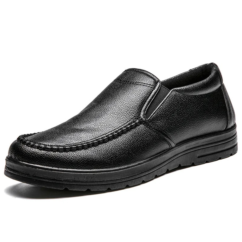 Genuine Leather Shoes Men Loafers Soft Comfortable Mens Business Shoes Flat Casual Footwear Male Shoes KA2707 250613