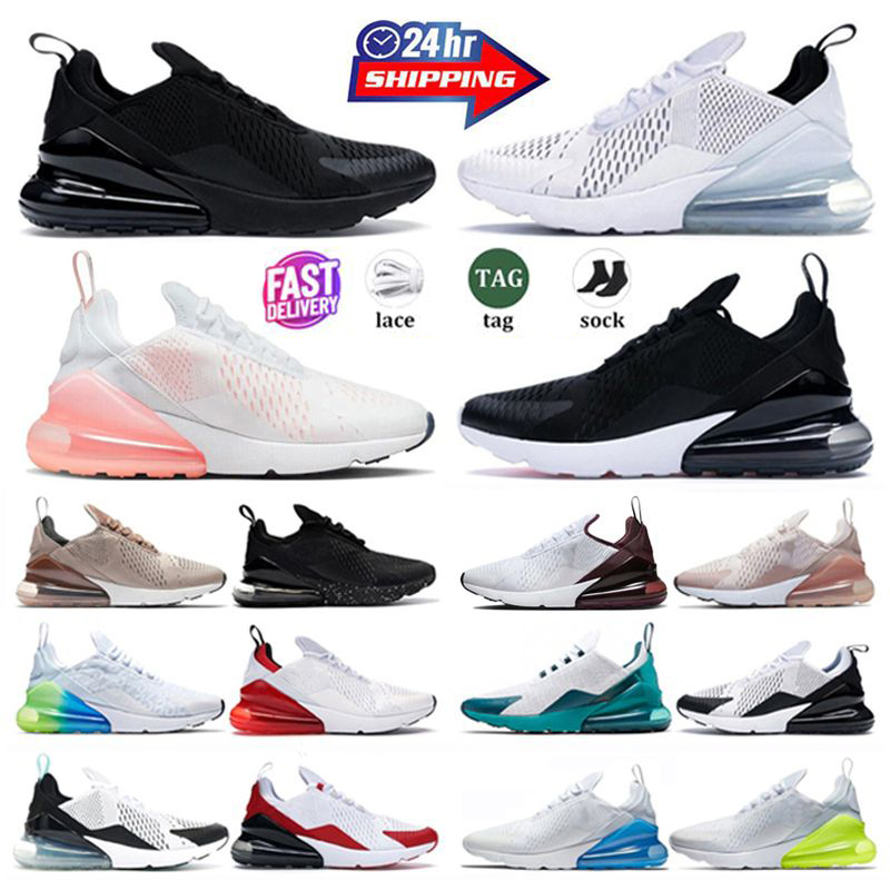 270 270s Designer Running Shoes Triple Black Core White Atmosphere Anthracite Brown University Red Photo Blue Men Women trainers Sports Sneakers-image-996047699