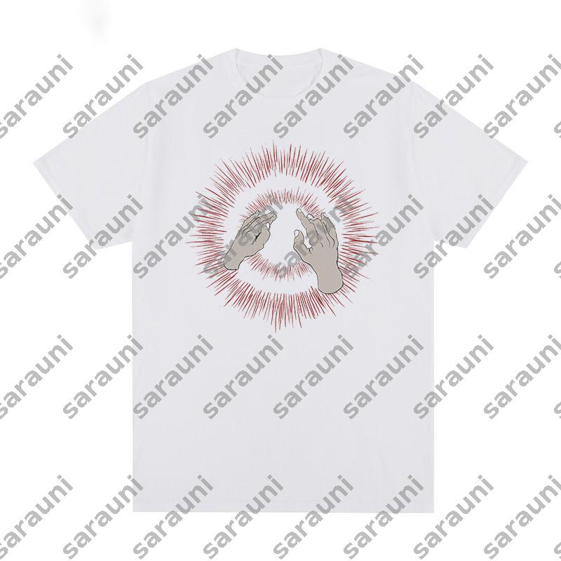 Designer Luxury T Shirt Women Summer Fashion Clothes Brand Clothing Letter Fist Pattern Short Sleeve Round Neck Trend Casual T-shirt Tops For Men Wo