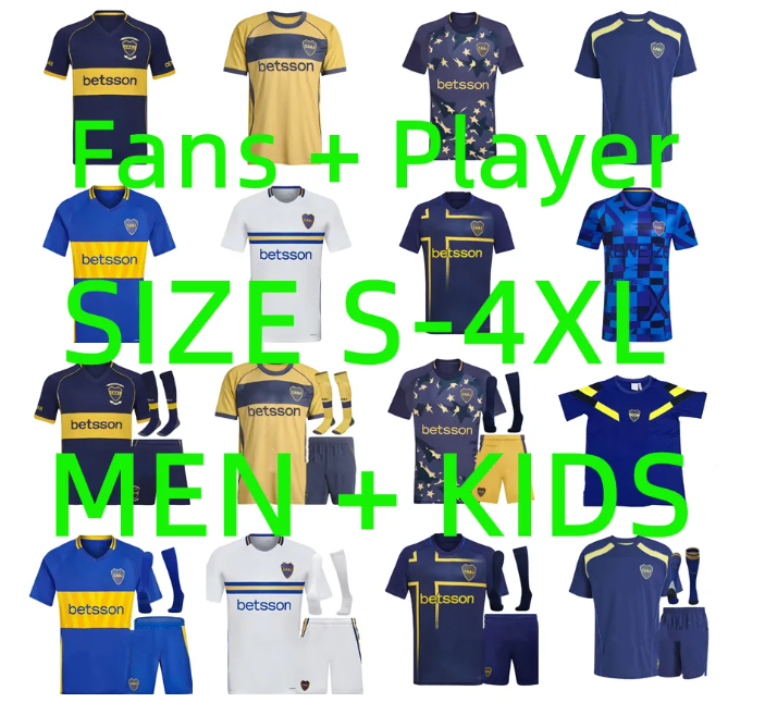24 25 26 CA Boca Juniors MARADONA soccer jerseys 2025 2026 CAVANI MEDINA M.MERENTIEL ROMERO BENEDETTO LUCAS player version camiseta futbol footba-image-889838516