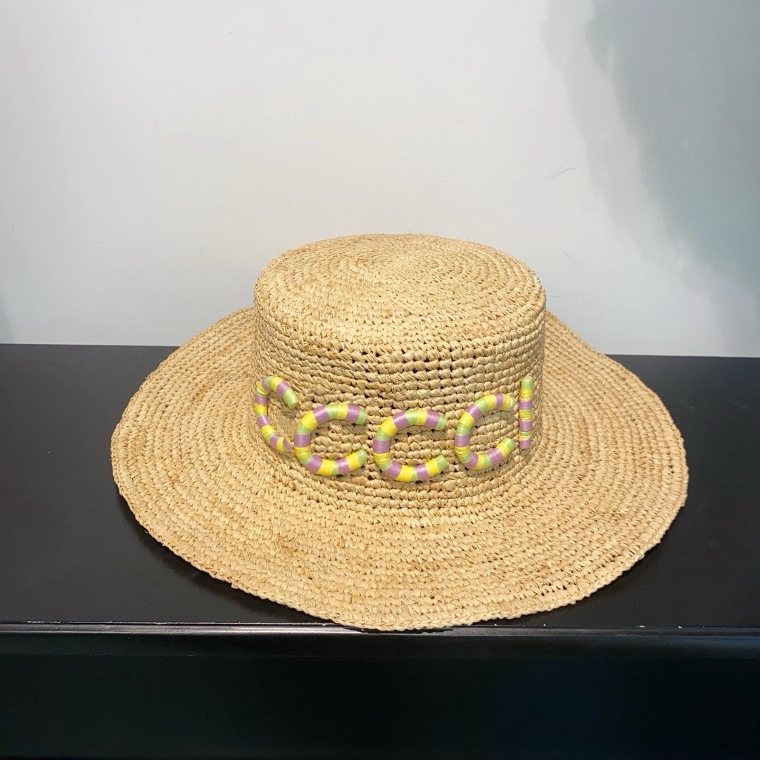 Paille faite à la main de haute qualité pour femmes, seau de styliste, chapeaux de voyage pour visiteurs d'été, nouveau Style, vente wellyou
