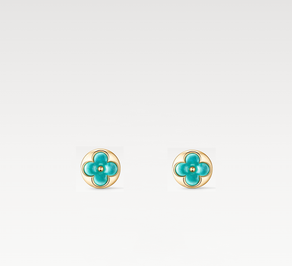 With BOX Designer Women Stud Earrings Brand Jewelry 18K Gold Plated Fashion Studs Girls Christmas Party Gold Jewelry never fade