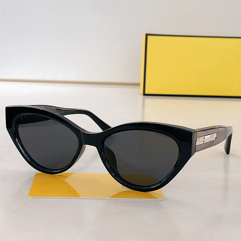 Roma Sunglasses For Women Designer Sunglasses FF Cat eye trend street shooting Sunglasses men luxury brand Sunglasses perfect for work and leisure v
