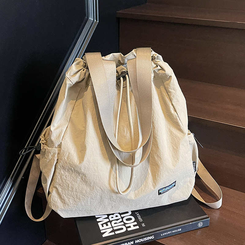 Free shipping designer Bag Casual Niche Lightweight Outdoor Travel Backpack Cloth Bag Fashion Versatile Large Capacity Sports Style Shoulder Bag