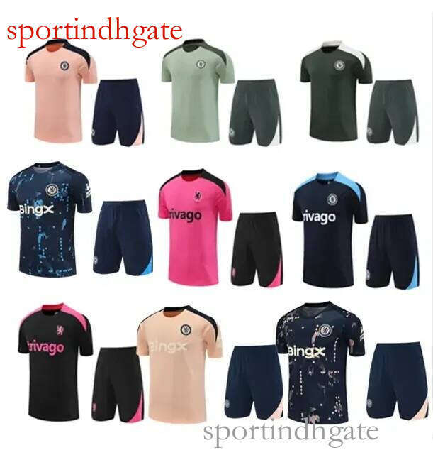 Vests, Mens Soccer Jerseys: -2025 Men's Football Tracksuit, Short Sleeve & Shorts Kit for Training - Lightweight Sportswear