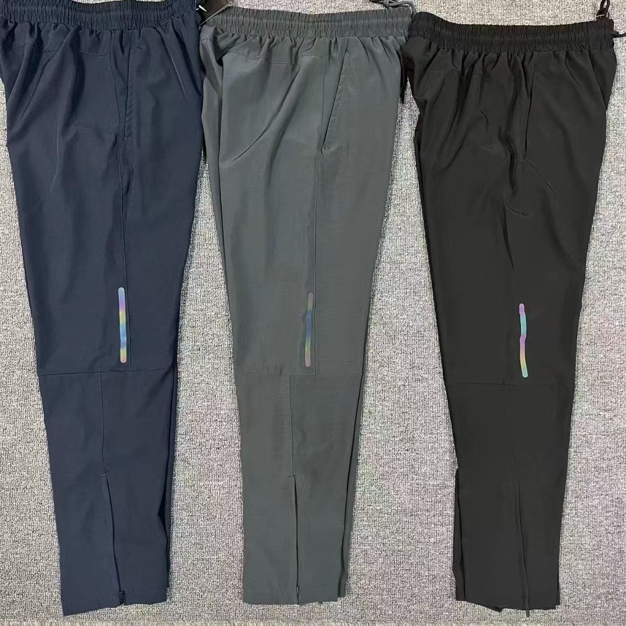 2025 Designer mens sports sweatpants fitness workout tech track pants joggers trousers black yoga outfit man's casual quick dry gym