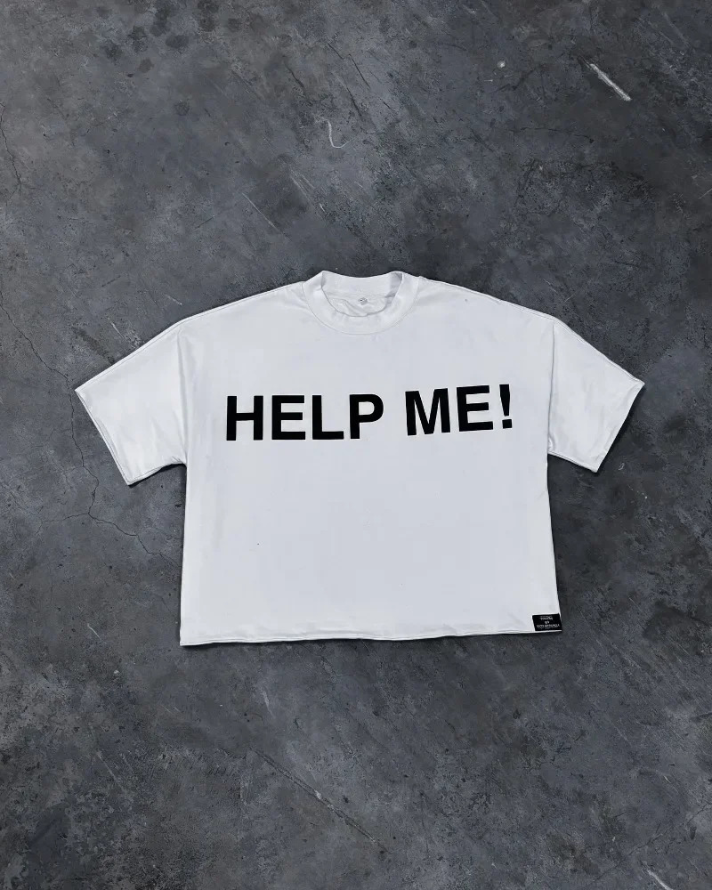 y2k top American street hip-hop letter print short sleeve T-shirt male Goth Harajuku fashion couple casual loose sweatshirt 250616