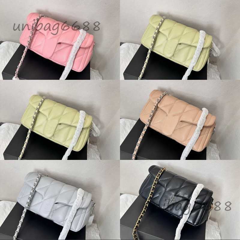 Luxury Designer Bag Tabby 26 Fashionable Lady Party Shoulder Bag Mini Square Quilted Vintage Chain Adjustable Woman Plated Gold Silver Letter Te043
