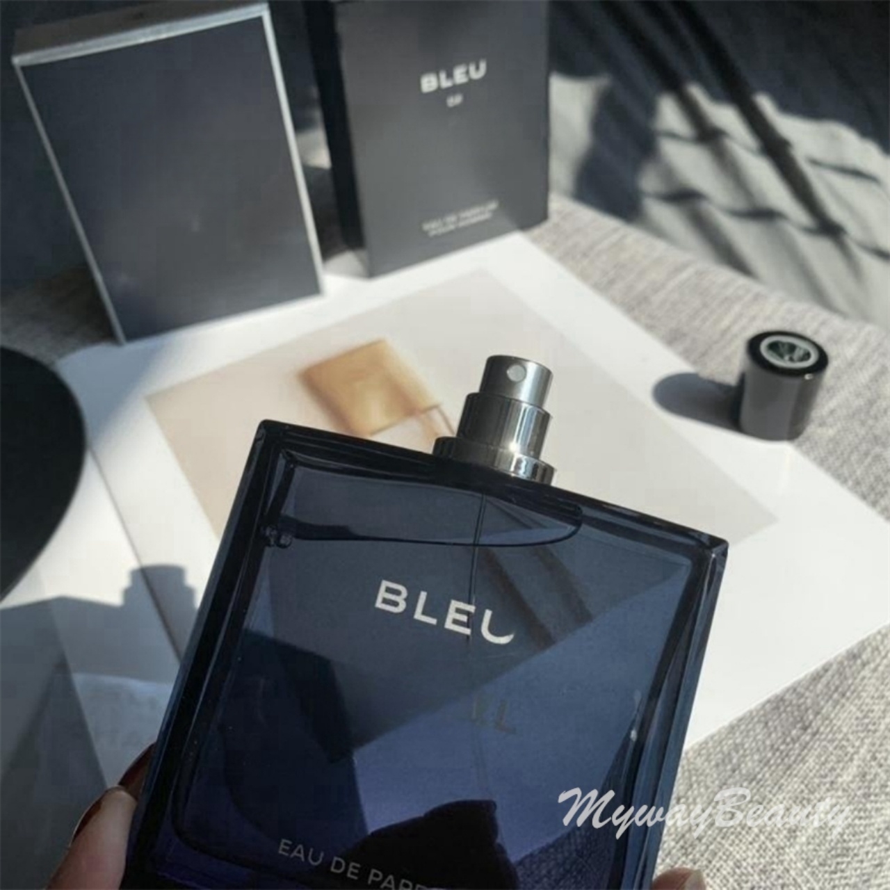 Designer Perfume bl eu Eau De Parfum EDT Fragrance for Men 100ml with Good Smell Long Lasting Cologne Spray Free Ship-image-898553730