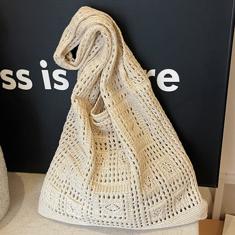 Free shipping designer Bag Summer Lazy Woven Bag Women Bag 2025 New High-Value Tote Bag Large Capacity Beach Bag
