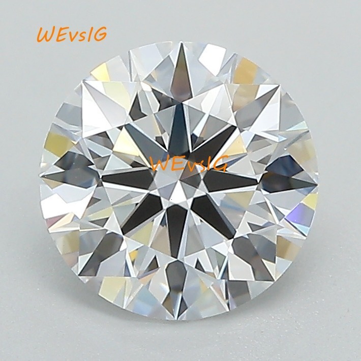 HPHT Lab Grown Diamond 2 Carat IGI GIA Certified CVD Diamond Synthetic Loose Lab Diamond Direct From Manufacturer