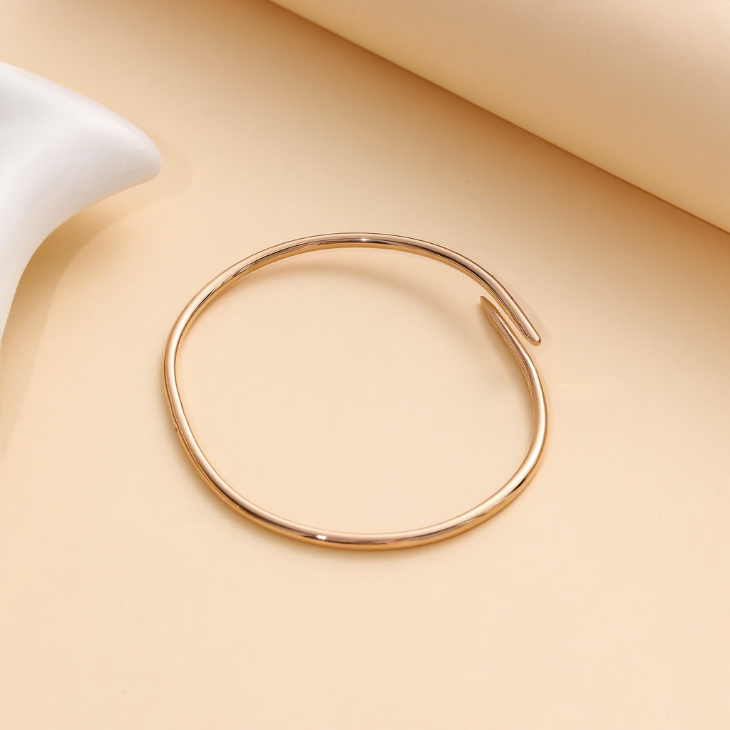 Fashion Small Model Slim Nail Bracelet Designer Jewelry Classic Bangle 18K Gold Plated 316L Titanium Steel Diamond Luxury Jewelrys Braceletes