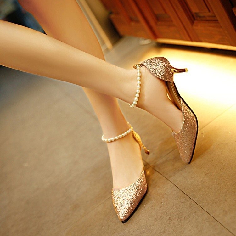 Spring and summer new pointed hollow high heels women's sandals designer sandals women's slim heels mid heels shoes women's slippers