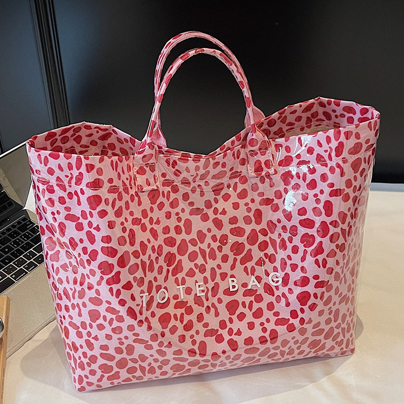 Free shipping designer 2025 New Women Bag Casual Retro Fashion Leopard Print Shoulder Bag Simple Handbag Large Capacity Tote Bag