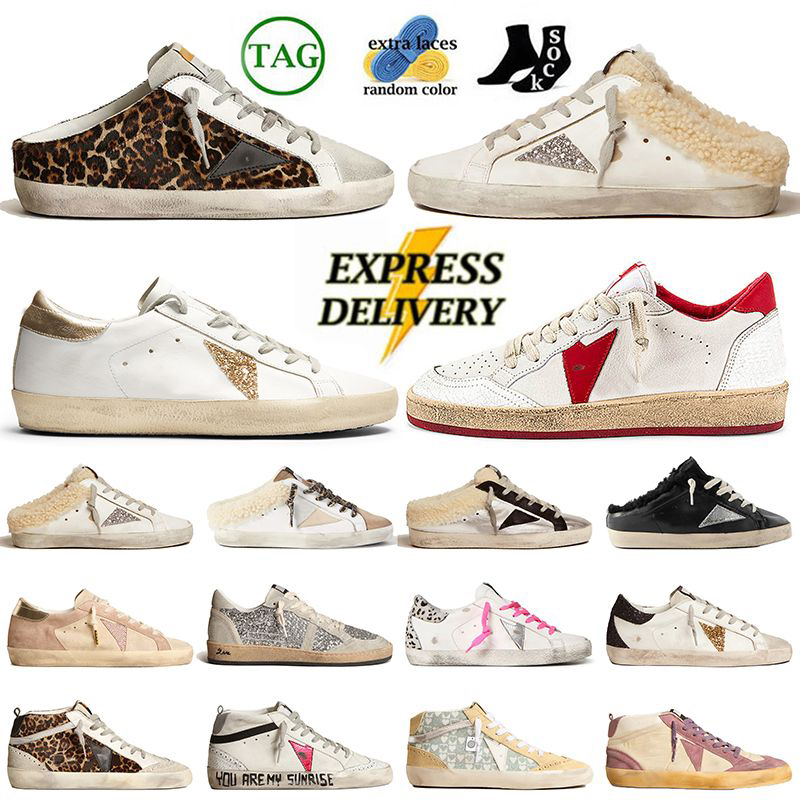 Top Designer Star Shoes Sneakers Platform Plateforme Bottom Trainers Dirty Luxury Slippers Mens Womens Fur Locs des Chaussures Stars Casual Tenni