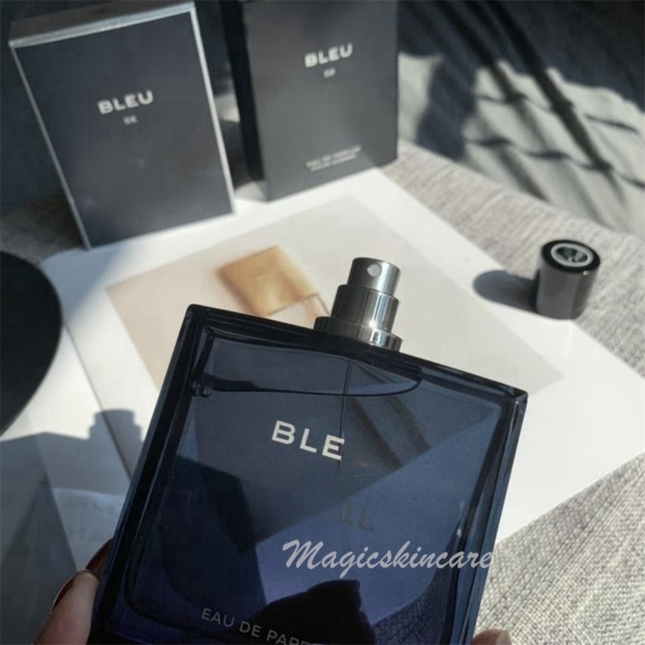 Promotion Perfume Spot Ble u 100ml Men Cologne Fragrance with Good Smell High Quality Parfum Spray